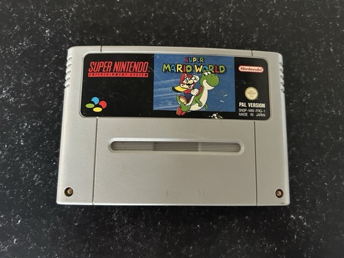 Super mario world snes - super,