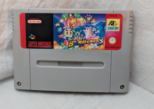 Snes super bomberman - -, |