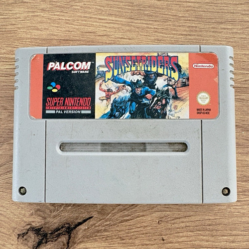 Sunset riders snes - snes, spielmodul