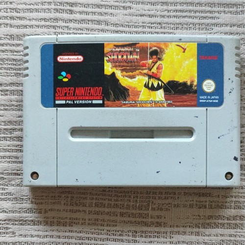 Samurai shodown pal nintendo - shodown,