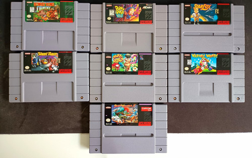 Snes spiele konvolut ntsc - spiele, ntsc-us