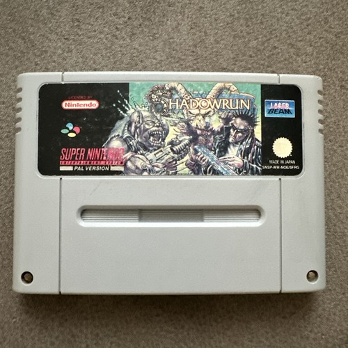 Shadowrun snes super - super, nintendo