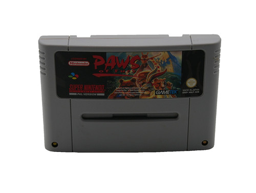 Nintendo snes spiel paws - spiel, of