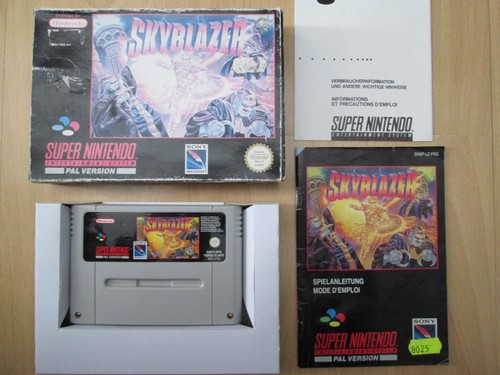 Skyblazer super nintendo snes - skyblazer,