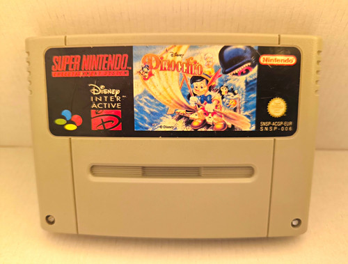 Disney pinocchio nintendo - disney,