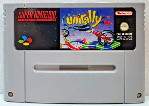 Unirally super nintendo - unirally,