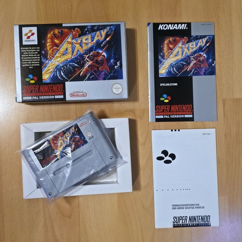 Axelay snes super nintendo - snes,