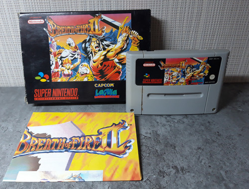 Breath fire snes super - of,