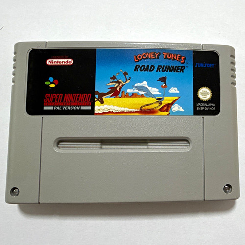 Looney tunes road runner snes - looney,
