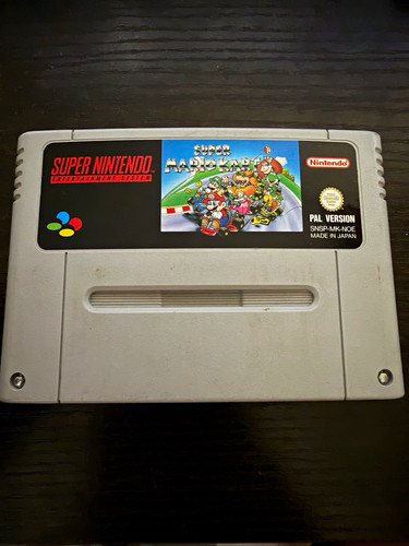 Nintendo super mario kart - mario, snes