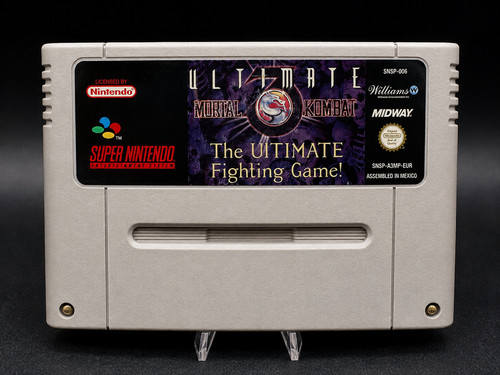 Ultimate mortal kombat snes - mortal,