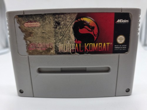 Mortal kombat snes super - mortal,