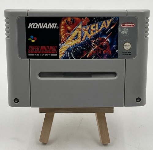 Axelay super nintendo snes - axelay,