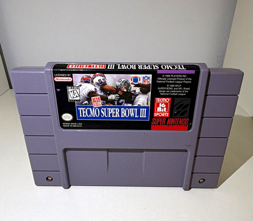 Tecmo super bowl - tecmo,