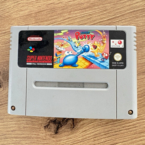 Super putty nintendo snes - super,